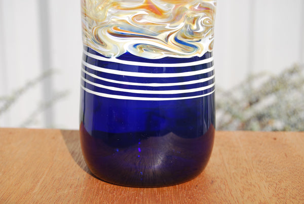 Cobalt Glass Handblown Tumbler