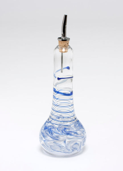 Handblown Glass Oil Cruet Available in Several Colors