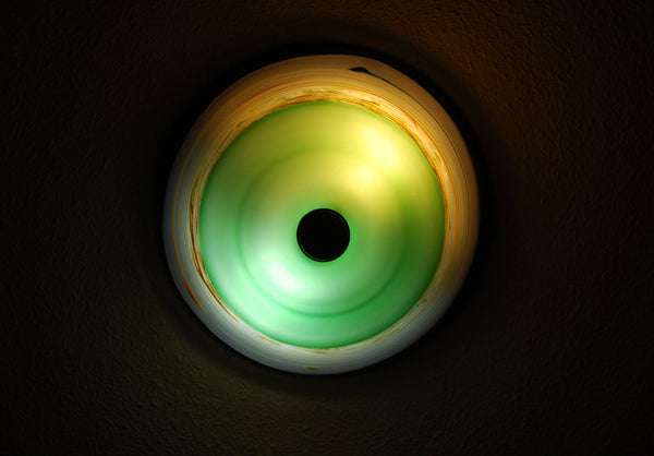 Hand blown Flush Mount Ceiling Light